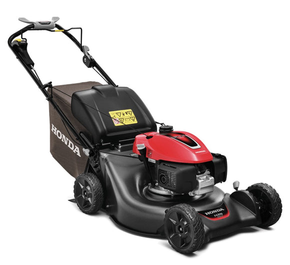 Honda HRN 536 VY 21"/53cm cut. Variable speed Smart Drive, Versamow and Roto-Stop blade brake. 70 litre grass bag.