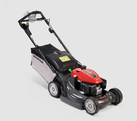 Honda HRX 476 VYE SMART Drive™ variable speed. Roto-stop®. Versamow® mulching sytem. 69 litre grass bag.