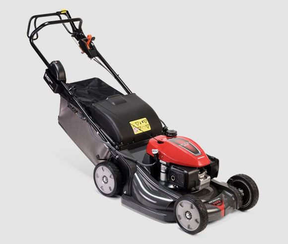 Honda HRX 537 C5 HZE Hydrostatic drive. Key start. 85 litre grass bag.