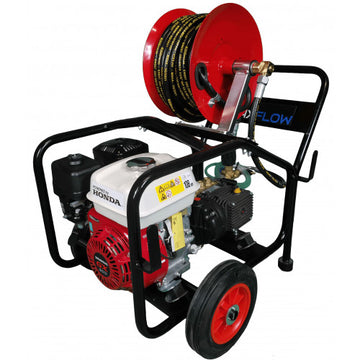 Maxflow Comet200 GX200 Honda Engine, 2200psi, 20M Reel, 14 LPM Comet pump and gearbox