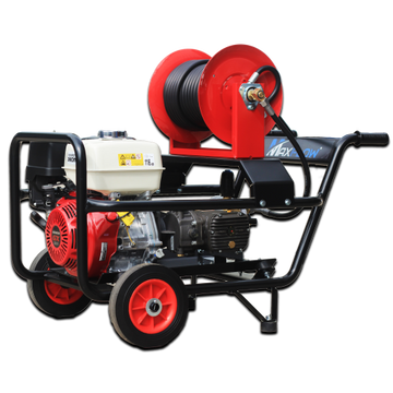 Maxflow Comet390 GX390 Honda Engine, 3000psi, 30m Reel, 21LPM, Comet pump and Gearbox